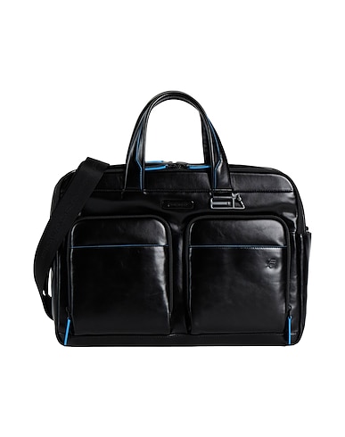 PIQUADRO Borsa a mano Nero Pelle di bovino