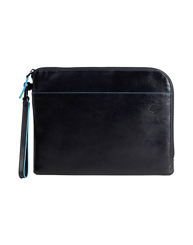 PIQUADRO Borsa a mano Blu notte Pelle di bovino