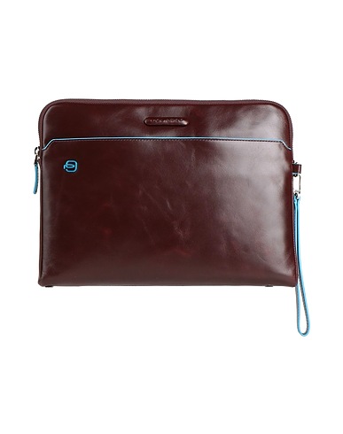 PIQUADRO Handbag Burgundy Cow leather