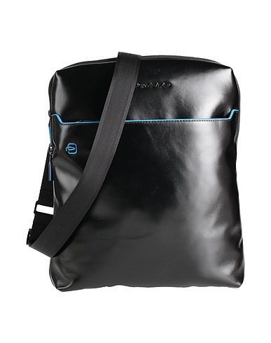 PIQUADRO Umhängetasche Rindsleder, Metall