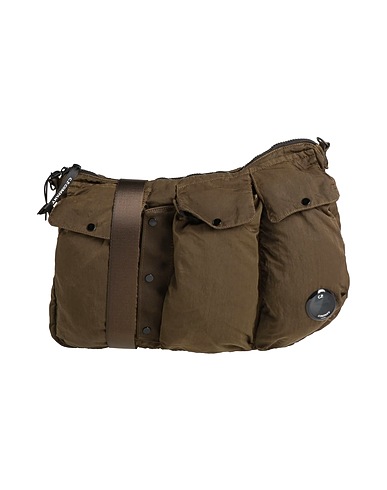 C.P. COMPANY Across-body bag VERDE MILITARE 100% Polyamide
