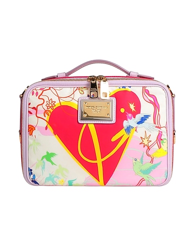 DOLCE&GABBANA Cross-body bags Textile fibers, Leather