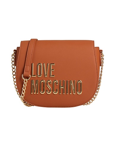 LOVE MOSCHINO Cross-body bags Brown 100% Polyurethane