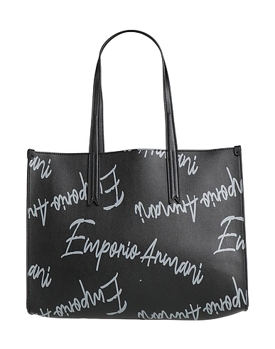 EMPORIO ARMANI Handbag Black 100% Polyurethane