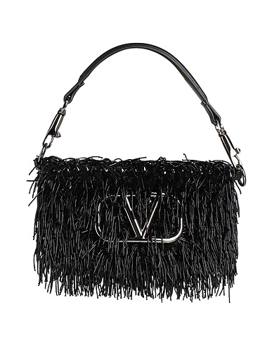 VALENTINO GARAVANI Handbag Black Textile fibers