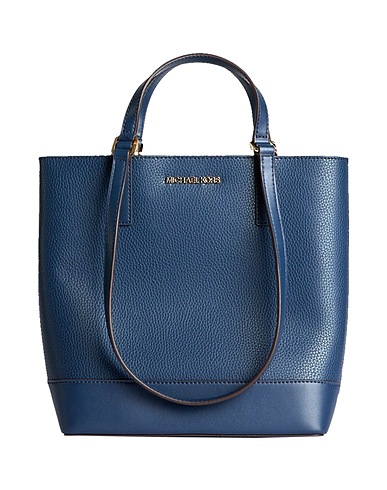 MICHAEL MICHAEL KORS Handbag Navy blue Cow leather