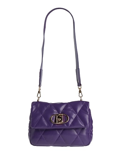 LIU •JO Shoulder bag BETTER Purple 100% Polyester, Polyurethane resin