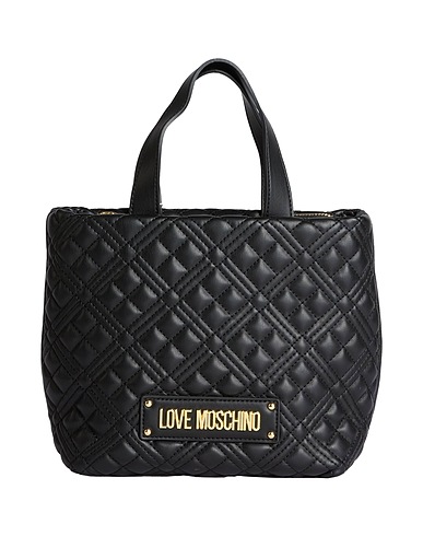 LOVE MOSCHINO Handtasche Schwarz 100% Polyurethan