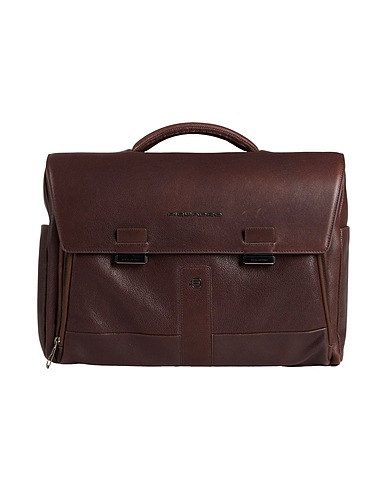 PIQUADRO Work bag Cow leather, EVA (Ethylene - Vinyl - Acetate), Nylon, Polyester, Metal