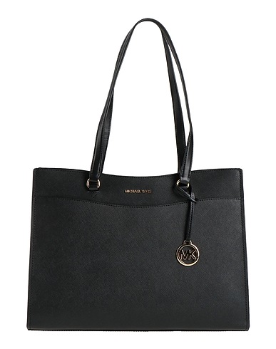 MICHAEL MICHAEL KORS Schultertasche Schwarz 100% Rindsleder