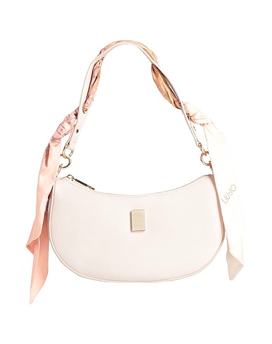 LIU •JO Handbag BETTER Off white 100% Polyester, Polyurethane resin