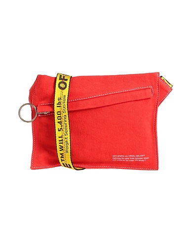 OFF-WHITE™ Across-body bag Red Textile fibres