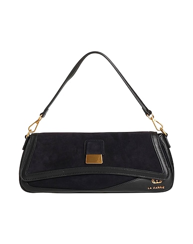 LA CARRIE Handbag Black Leather