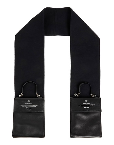 PALM ANGELS Schals und Foulards Schwarz 100% Leder