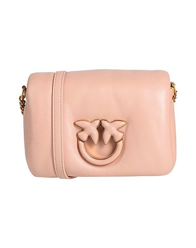 PINKO Τσάντα ταχυδρόμου Απαλό ροζ Δέρμα προβάτου