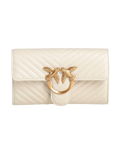 PINKO Handbag Ivory Sheepskin