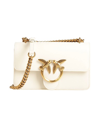 PINKO Cross-body bags Ivory Calfskin