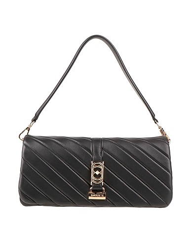 LA CARRIE Handtasche Schwarz Leder