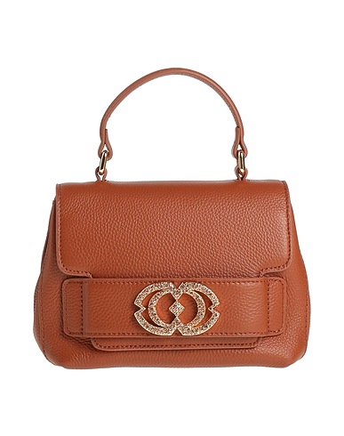 LA CARRIE Handbag Tan Leather