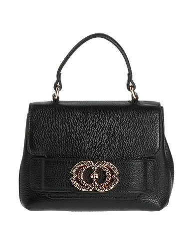 LA CARRIE Handbag Black Leather