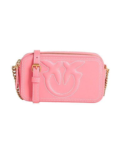 PINKO Across-body bag Pink Leather