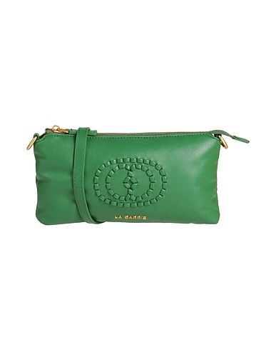 LA CARRIE Borsa a tracolla Verde Pelle