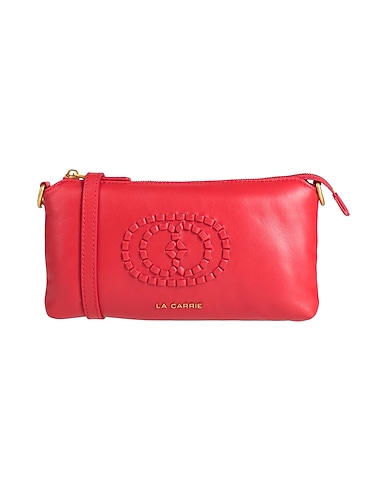 LA CARRIE Borsa a tracolla Rosso Pelle