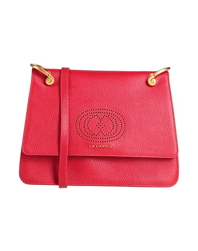 LA CARRIE Across-body bag Red Leather