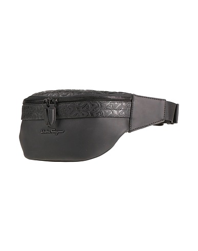 FERRAGAMO Belt Bags Black 100% Calfskin