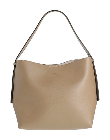 ARMANI EXCHANGE Handbag Beige 100% Polyester, Polyurethane