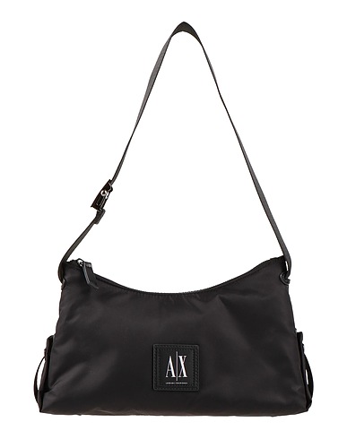 ARMANI EXCHANGE Borsa a spalla Nero 100% Poliammide