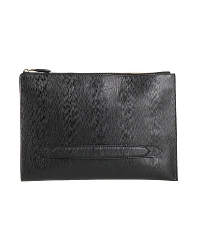FERRAGAMO Handbag Black Leather