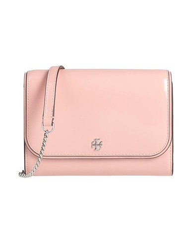 TORY BURCH Cross-body bags Light pink Leather