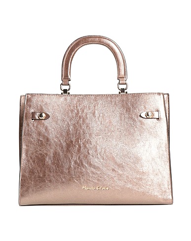 MANILA GRACE Handbag Bronze 100% Polyurethane