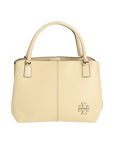 TORY BURCH Handbag Cream Textile fibers