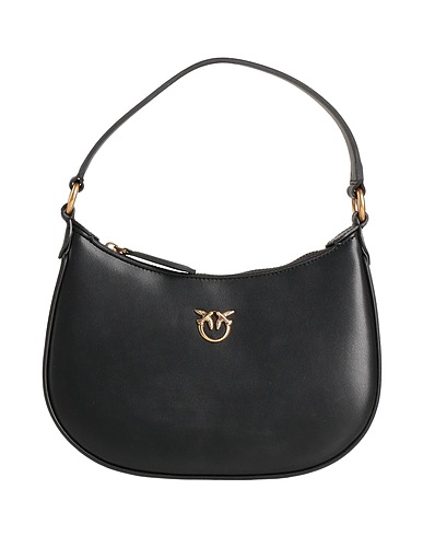 PINKO Handbag Black Leather