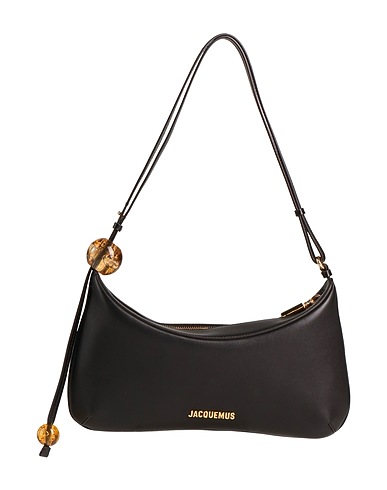 JACQUEMUS Shoulder bag Black Leather