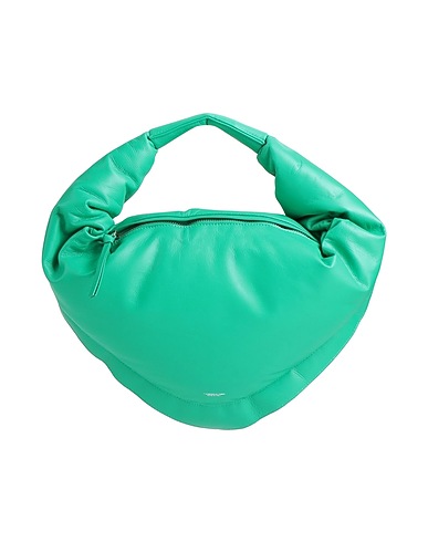 FEDERICO CINA Handbag Green Leather