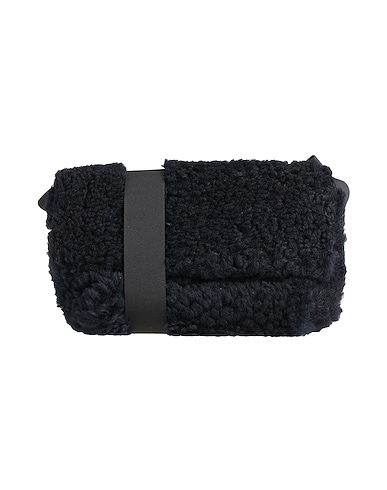 JIL SANDER Across-body bag Midnight blue Textile fibres