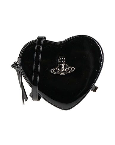 VIVIENNE WESTWOOD Borsa a tracolla Nero Pelle