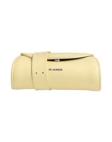 JIL SANDER Borsa a tracolla Giallo pastello Pelle