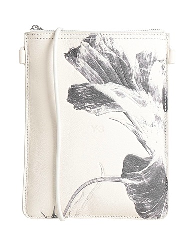 Y-3 Cross-body bags Off white 100% Cow leather