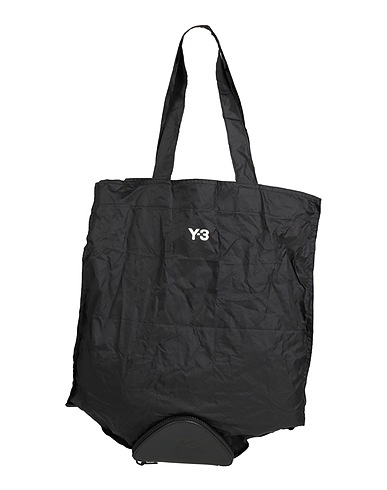 Y-3 Shoulder bag Black 100% Polyamide, Cowhide