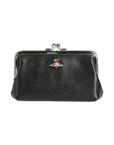 VIVIENNE WESTWOOD Handtasche Schwarz Leder