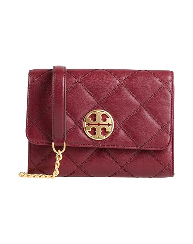 TORY BURCH Across-body bag Plum Leather