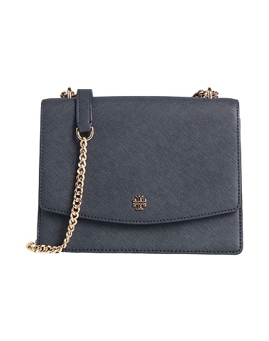 TORY BURCH Cross-body bags Navy Leather