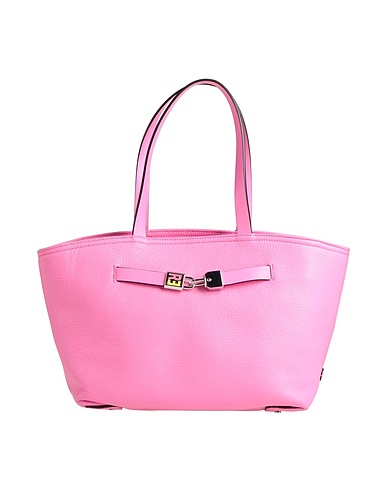 SHOPART Sac à main Fuchsia 100% Cuir de bovin