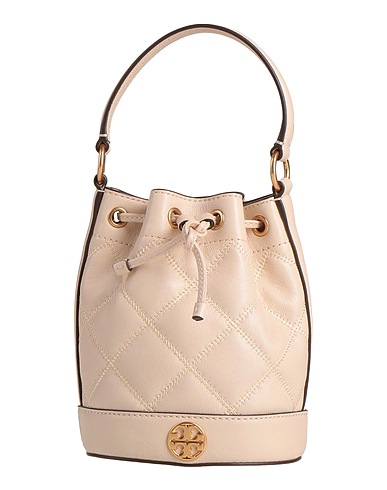 TORY BURCH Handbag Ivory Leather
