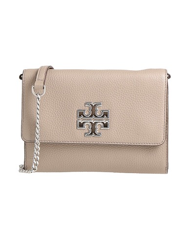 TORY BURCH Cross-body bags Grey Leather