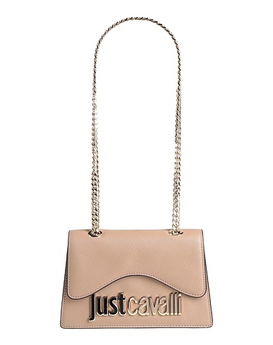 JUST CAVALLI Shoulder bag 100% Polyester, Polyurethane resin